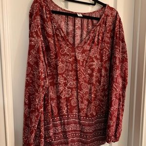 Old Navy Boho Print Tunic